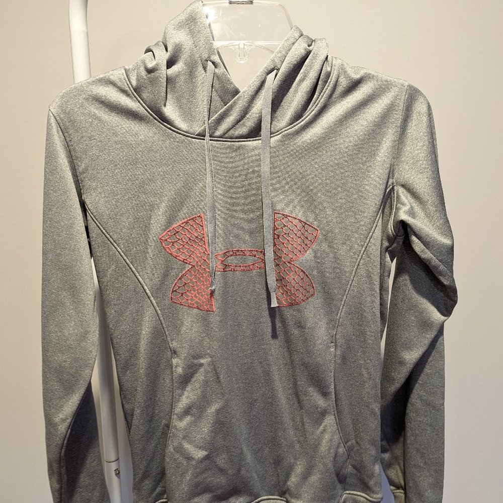 Under Armour Women's Storm Fleece Big Logo Hoodie Jacket Size XS